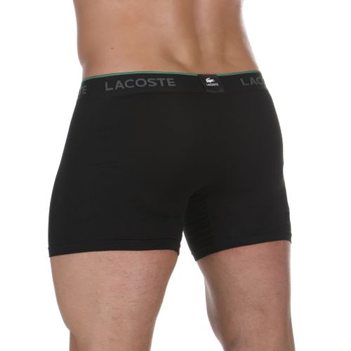 Мужские трусы боксеры черные Lacoste