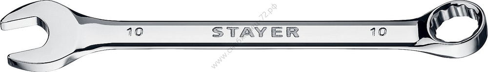 STAYER HERCULES, 10 мм, комбинированный гаечный ключ, Professional (27081-10)