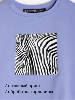 Лонгслив детский с принтом