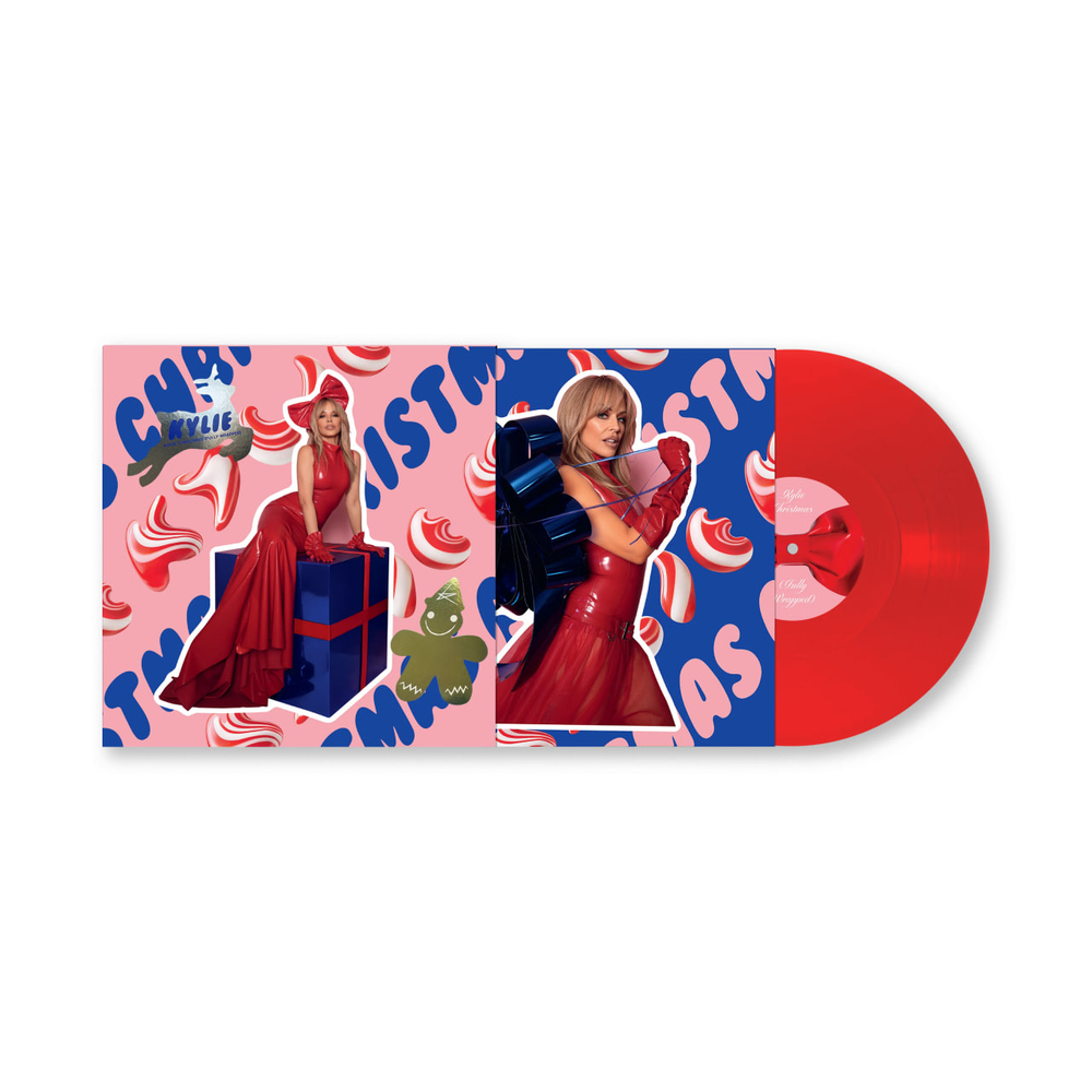 Kylie Minogue - Kylie Christmas (Fully Wrapped) - Red Transparent LP