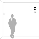 779514 Бра ENGENUO 1х40W E14 ХРОМ