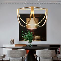 Подвесной светильник SOLANA LIGHT 3 Gold