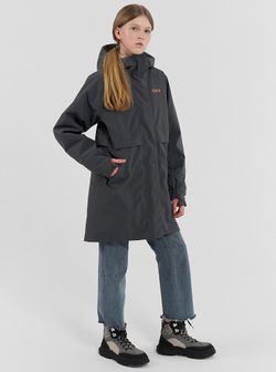 Куртка для девушки подростковая IMERKA NORPPA серый гравий