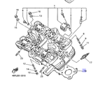 Прокладка головки цилиндров Yamaha XJ600