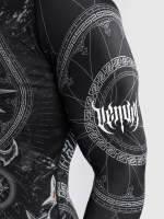 Рашгард Venum Gladiator 5.0 Black/Silver L/S