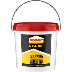 Клей Момент 1960503 Столяр ПВА универсальный 3 кг. | Клеи бытовые и универсальные