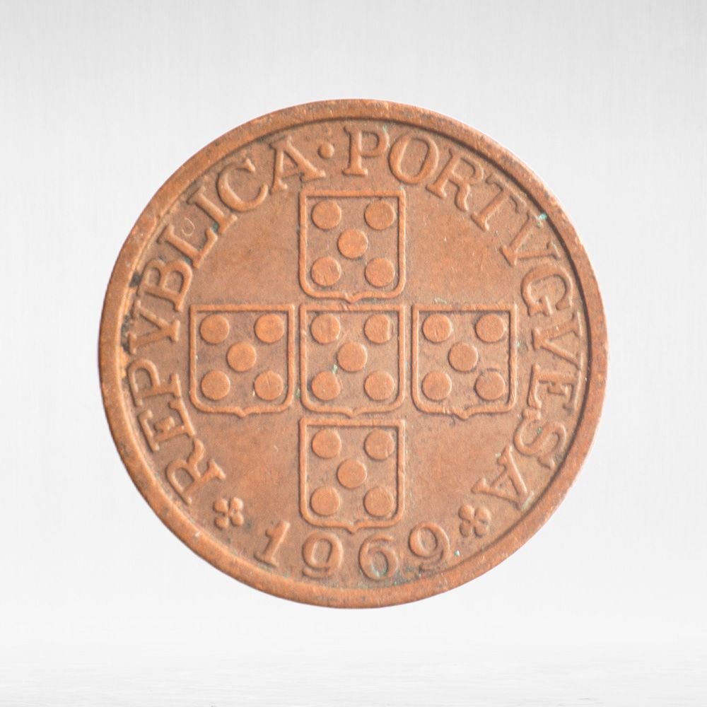 Portugal, 20 Centavos, 1969, VF