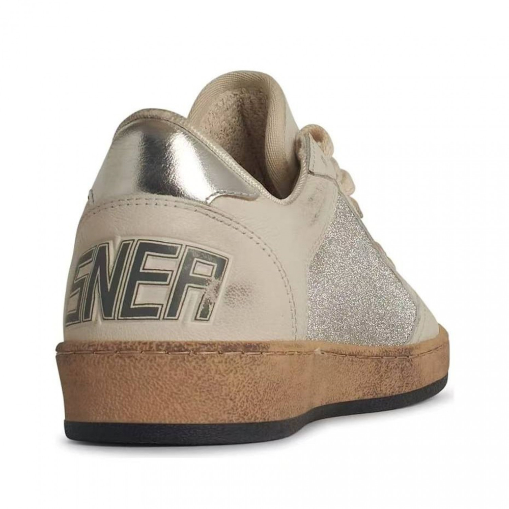 Golden Goose Ball Star / Глиттер / темно-серая звезда