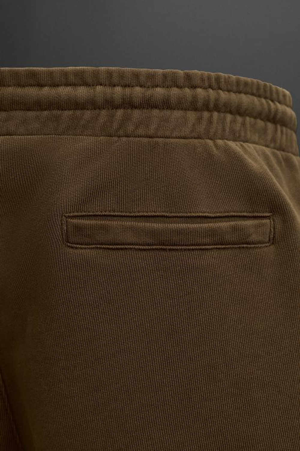 ZARA ШОРТЫ-ДЖОГГЕРЫ, ОЛИВКОВЫЙ