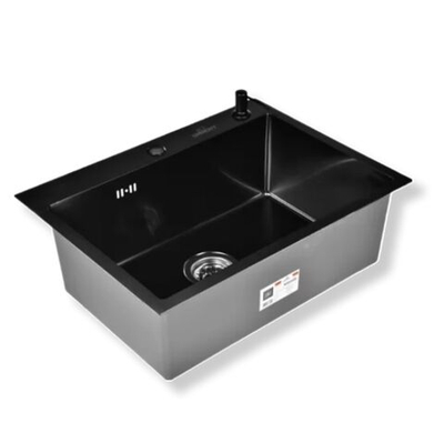 Мойка НЕРЖ 58х48 (ГРАФИТ) с дозатором HANSEN (1шт)