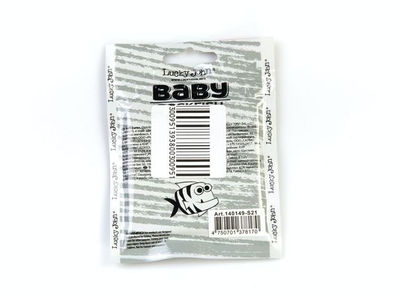 Виброхвосты съедобные LJ Pro Series BABY ROCKFISH 1.4in (3,5 см), цв. S21, 20 шт.