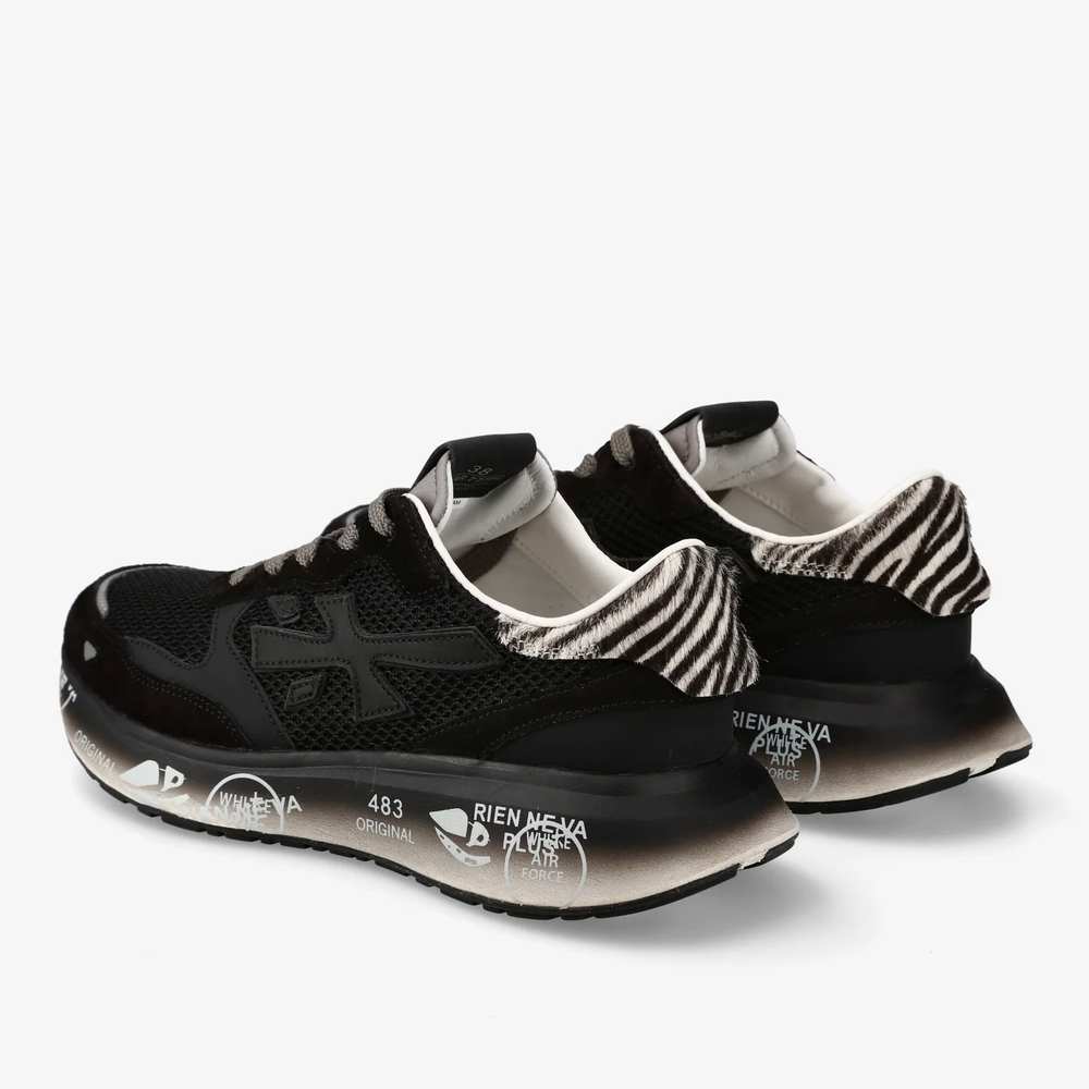 Комбинированные кроссовки Premiata Lauryn 7779