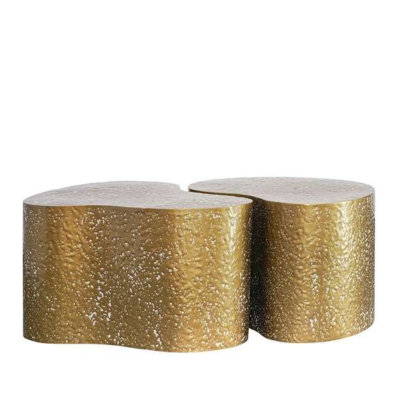 Набор из 2 столиков Grannis, золотистые