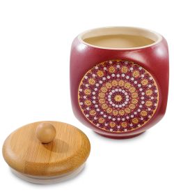 TJ-10/1 Керамическая банка бол. с крышкой