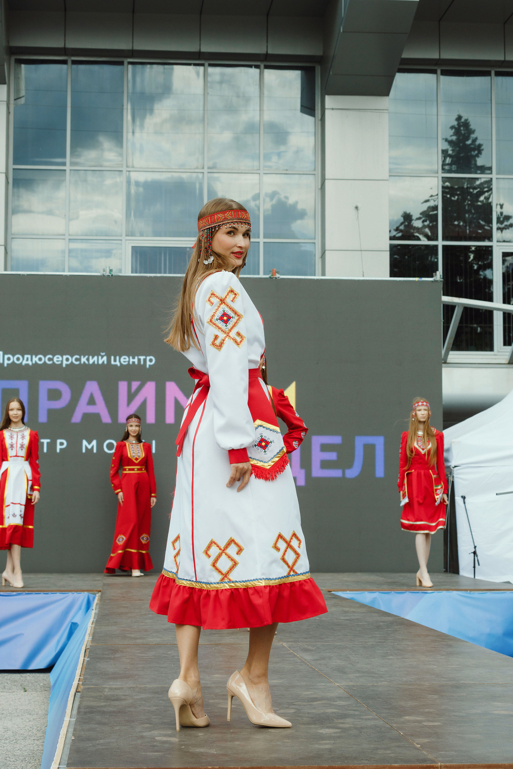 Платье «Хĕвел» (Коллекция «Нарспи» )
