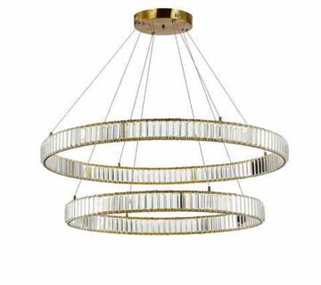 D2107-DW-8+10 BRASS (1) Люстра NW