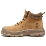 CAMEL Work Boots Men"s High top Desert Yellow/Elsa