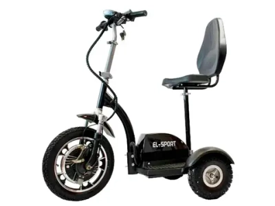 Электросамокат El-sport Zappy ds 500W (с передним амортизатором)