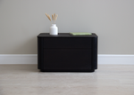 Тумба прикроватная Tammi 2 ящика ширина 60 см (черный)