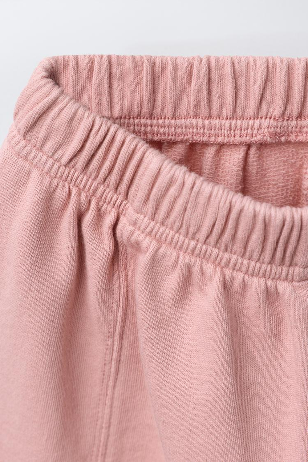 ZARA БРЮКИ BALLOON ИЗ ФУТЕРА, МЯГКИЙ РОЗОВЫЙ