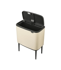 Brabantia Контейнер для мусора Bo Touch 36 л мягкий бежевый