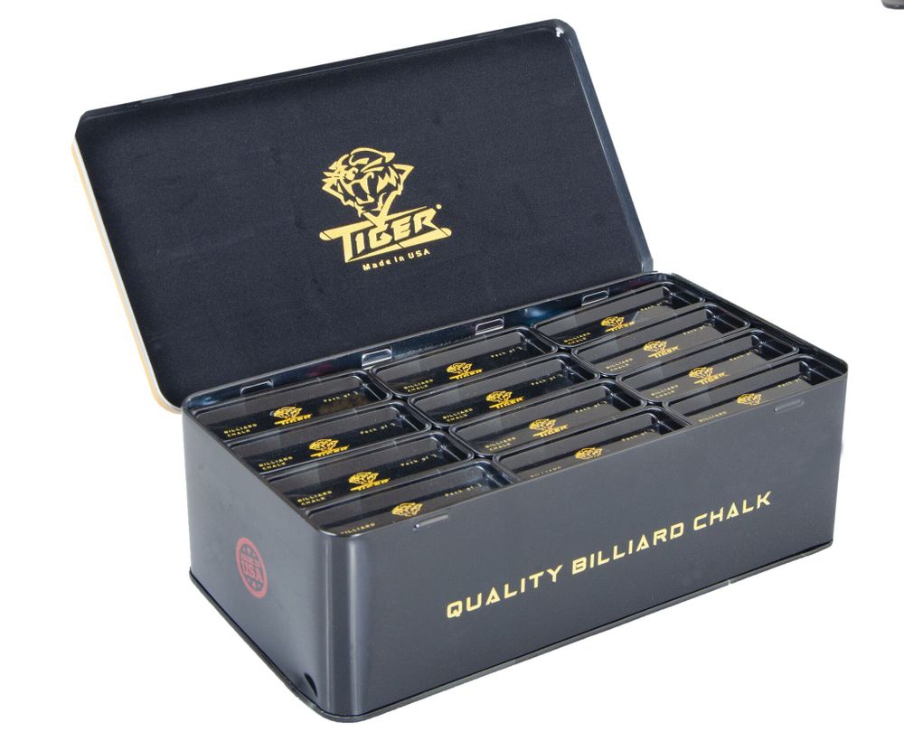 Мел &quot;Tiger High Performance Chalk&quot; (3 шт) синий