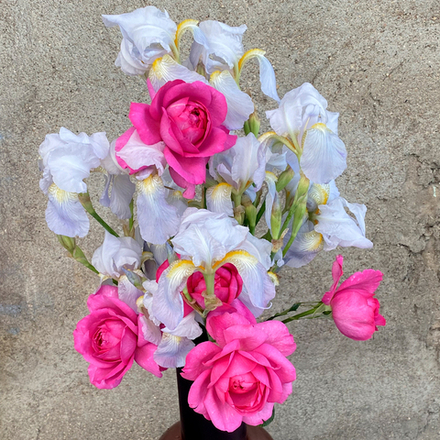 🌸⚜️ букет Садовая пора — 25 невероятно ароматных цветов — 8 марта у Феи