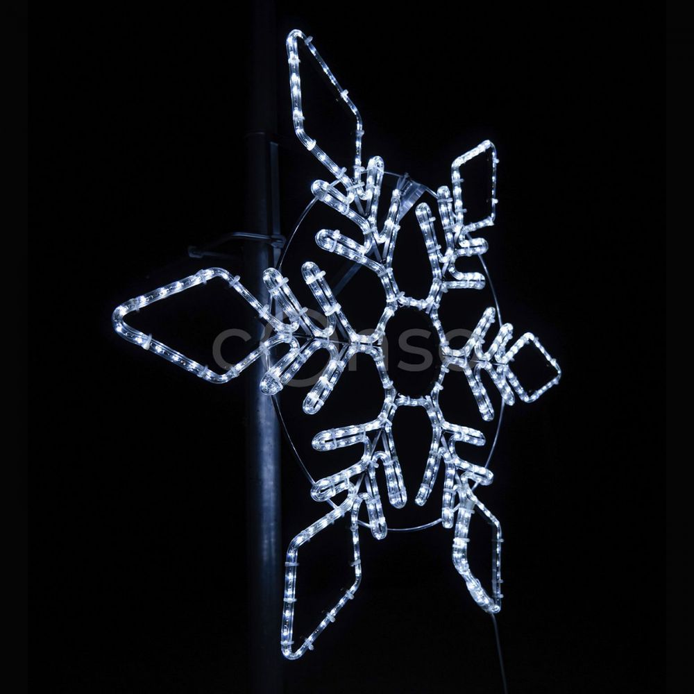 Светодиодная Снежинка