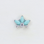 Royal Lily tops with natural stone