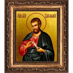 Варфоломей (Нафанаил) апостол. Икона на холсте.