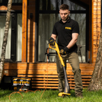 Удлинитель-шнур силовой Garden Series, б/з, ПВС, 20м, 1 розетка, 2 x 1 мм, Denzel