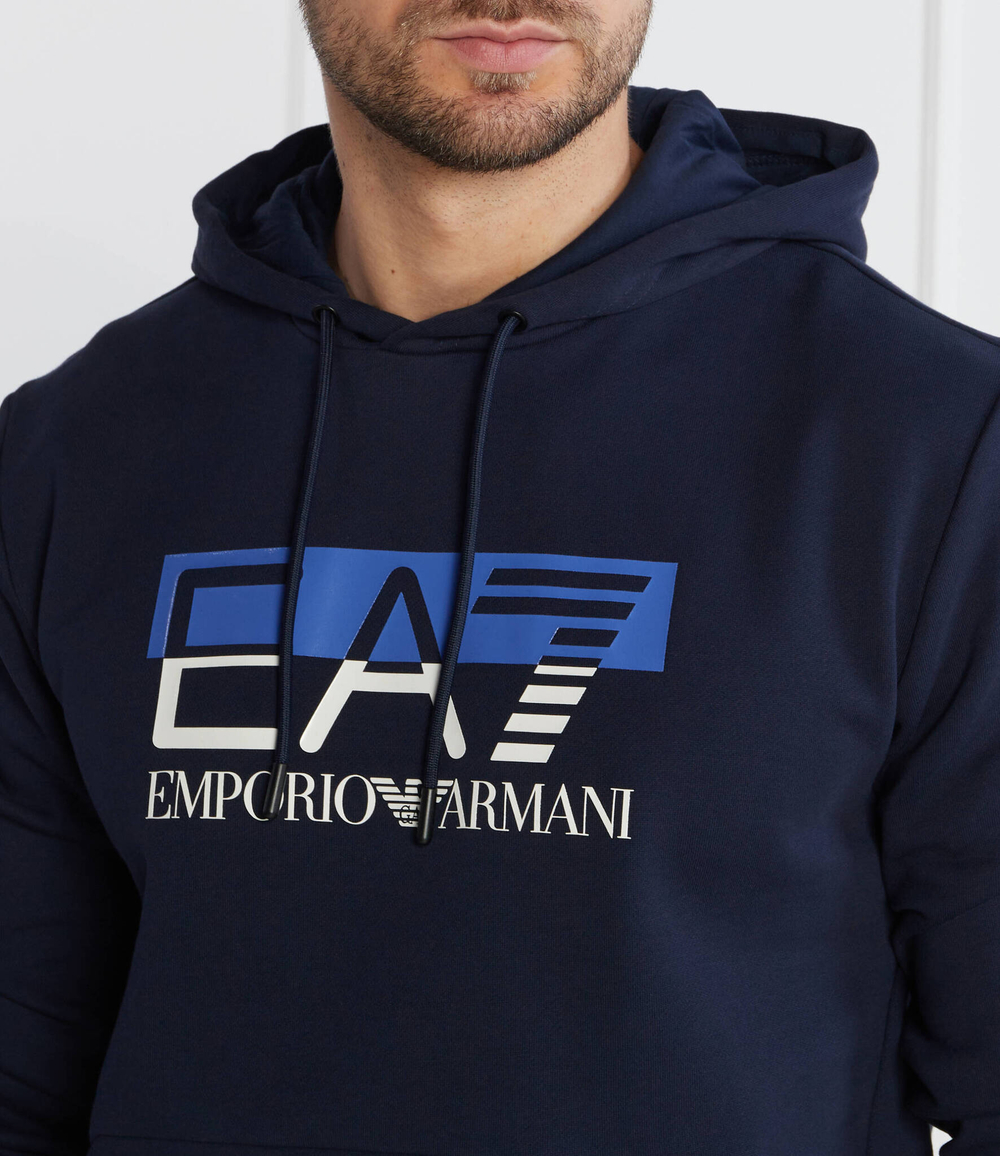 Худи EA7 - темно-синий(6RPM02 PJ07Z)