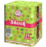 Батарея салютов Shock (SB25-02) от Maxsem, 25 залпов, 30 мм