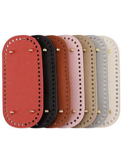 Донышко для сумки и корзинки (овал 10 *22 см, цвет светло-бежевый)/ основание для вязаных крючком сумок