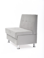 Стильный компактный диван Фабрики ОНИКС из практичного и износостойкого материала с оригинальным дизайном, вместительным ящиком для хранения, мягким наполнителем для дома, дачи и офиса