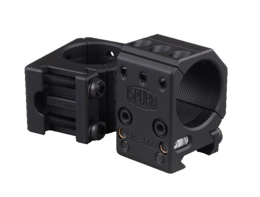 Тактические кольца SPUHR D30mm для установки на Picatinny, H25,4мм, без наклона (SR-3000)