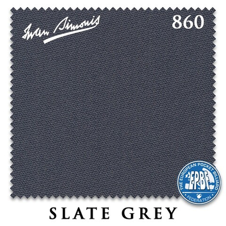 Сукно "Iwan Simonis 860" 198см Slate Grey