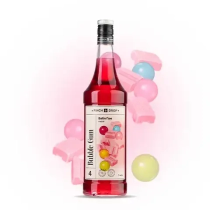 Бабл гам 1.0л Pinch&Drop, сироп