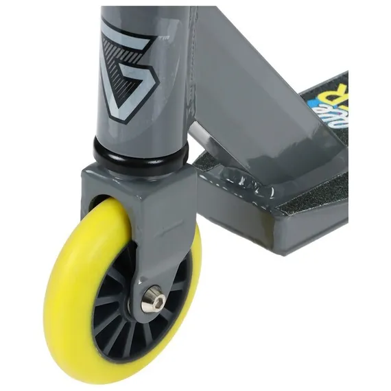 Самокат трюковый GRAFFITI, колёса PU/пластик 100 мм, ABEC 9, жёсткость 85А