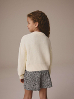 Кардиган для девочки Next E25-049, Молочный