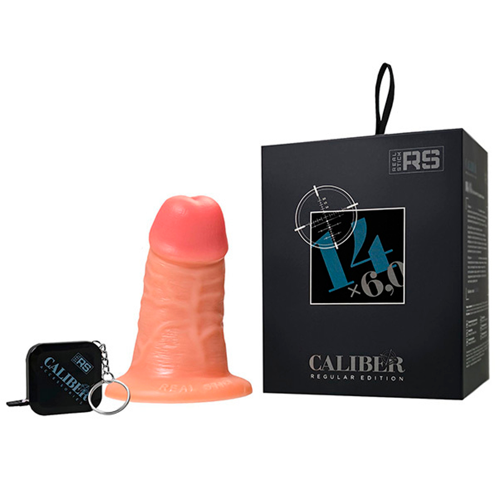 Крупный фаллоимитатор 14см на присоске ToyFa RealStick Caliber 983004