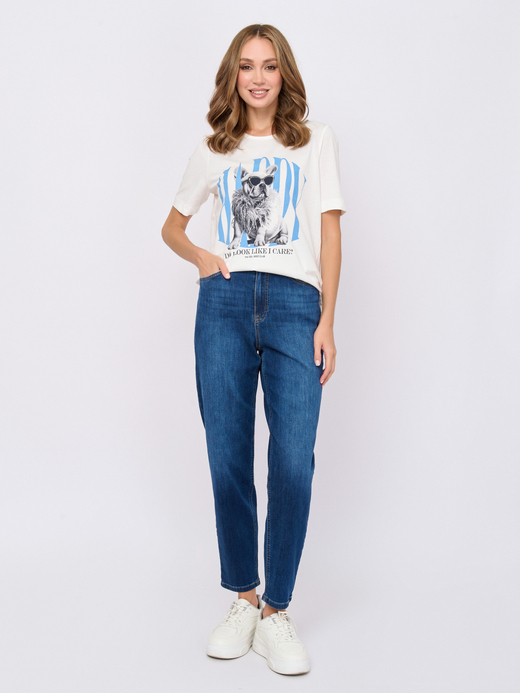 Джинсы из хлопка