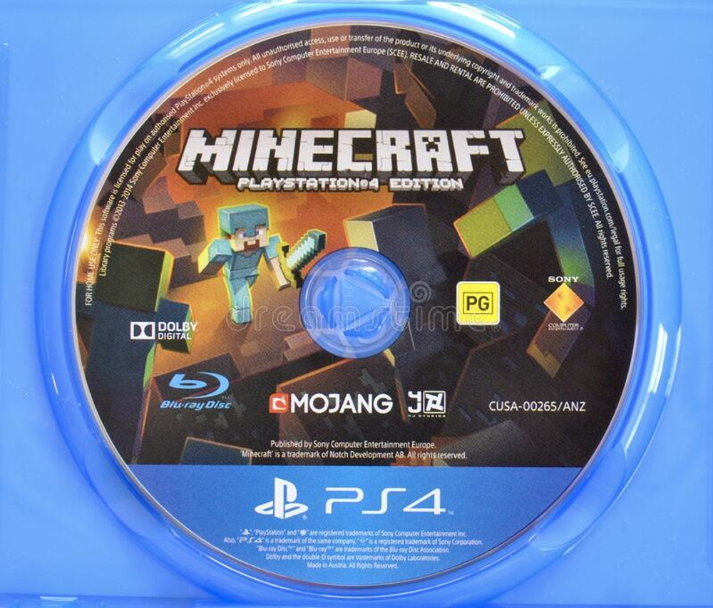 Minecraft Sony PS4