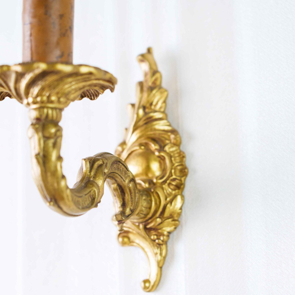 Настенный бра в стиле Рококо