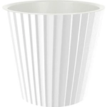 Горшок для цветов InGreen Sand D190мм, 3,3л c дренажной вставкой белый