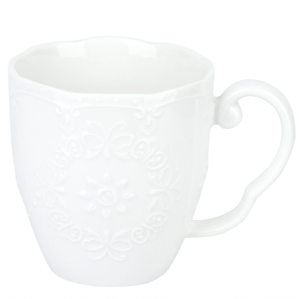 Кружка " " 11,5х8,5х9см v=260мл (min4) (фарфор) (транспортная упаковка)