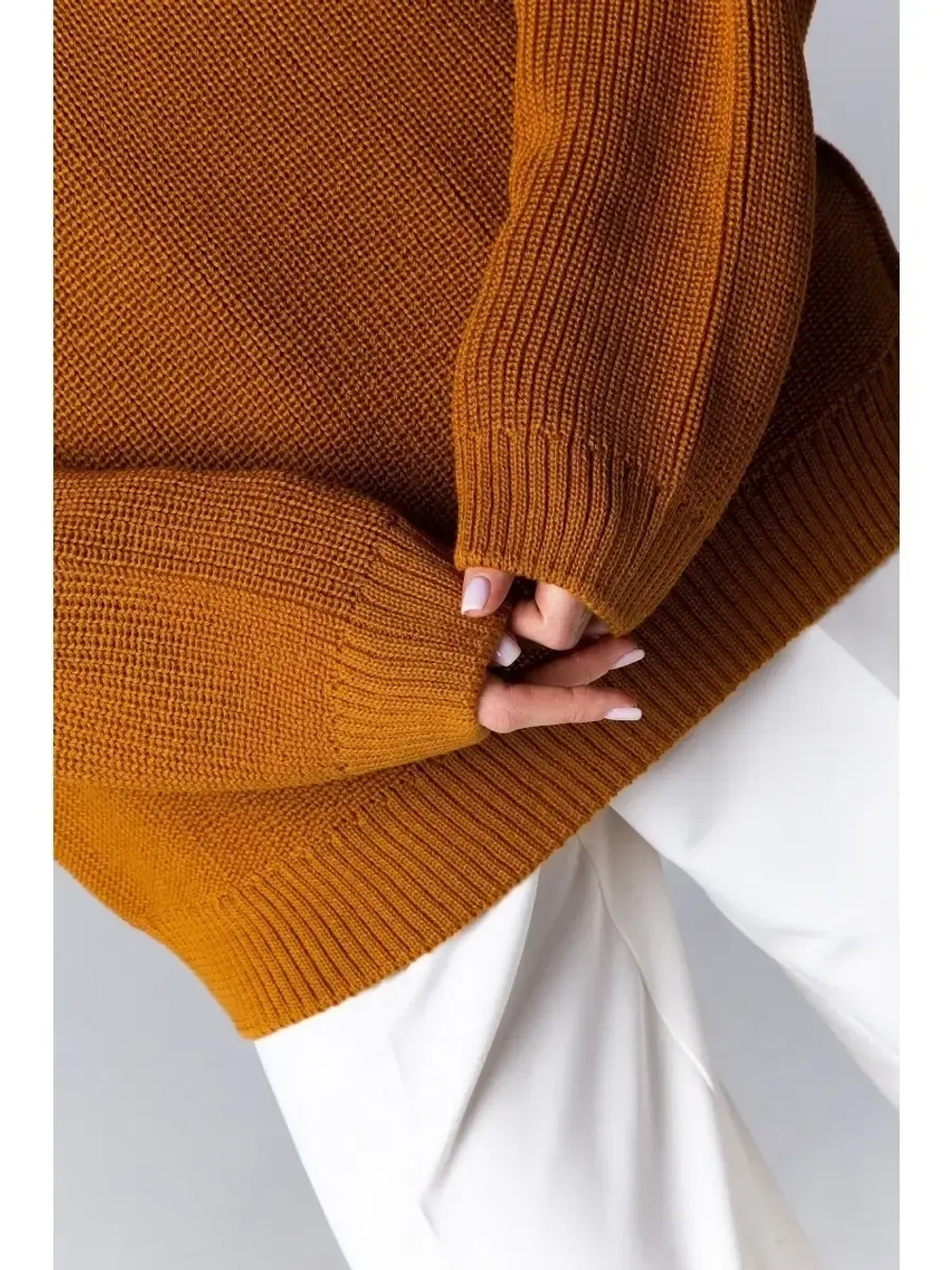 Джемпер тёплый oversize