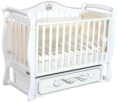 Детская кроватка Bellini Stella (универсальный маятник) белый