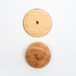 Масленка из дерева Сибирский Кедр для сливочного масла. MS1