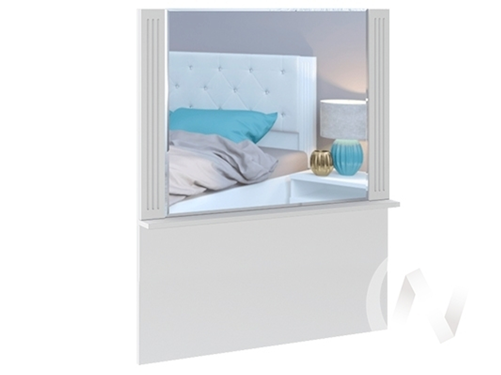 Зеркало М37 для М36 Спальня Тиффани (белый текстурный)